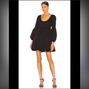 CINQ A SEPT Rose Dress in Black